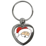 santa6 Key Chain (Heart)