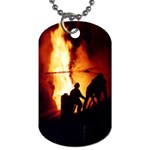 The Bravest Dog Tag (One Side)