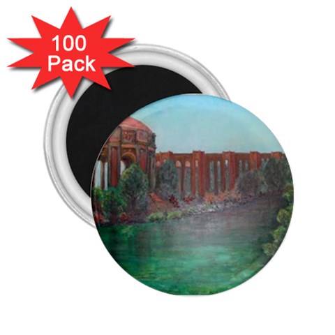 Palace of Fine Arts 2.25  Magnet (100 pack)  from UrbanLoad.com Front