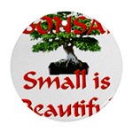 Bonsai8 Ornament (Round)