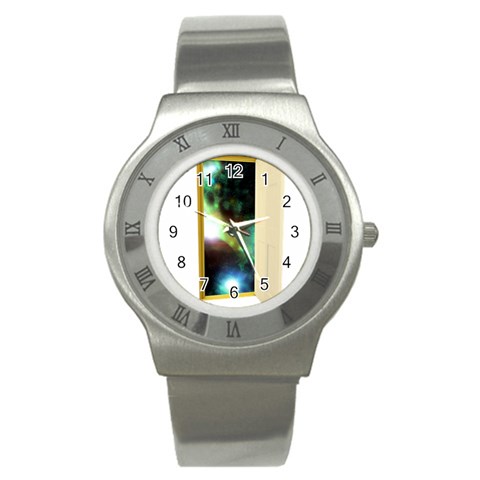 puertauniverso Stainless Steel Watch from UrbanLoad.com Front