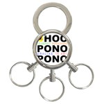 hooponopono3 3-Ring Key Chain