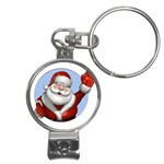 cartoon-santa Nail Clippers Key Chain