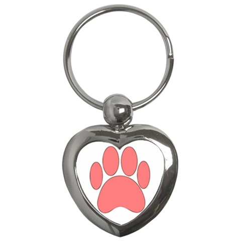 pinkpaw Key Chain (Heart) from UrbanLoad.com Front