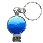 Blue hills Nail Clippers Key Chain