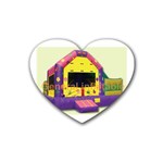 Inflatable-Doll-House-Combo-GC-47- Rubber Coaster (Heart)