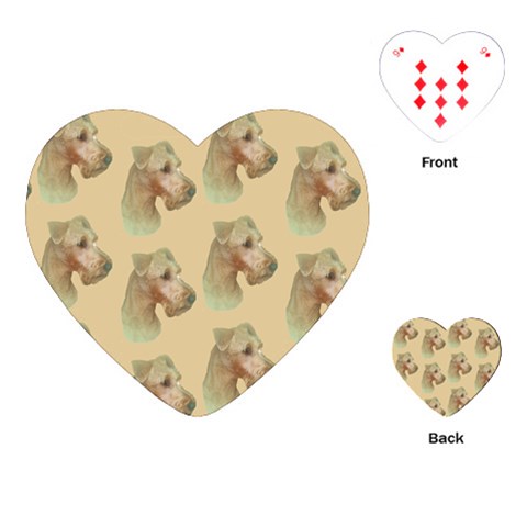 Irish_Terrier Playing Cards (Heart) from UrbanLoad.com Front
