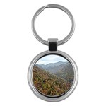 Mountain Scenery Key Chain (Round)