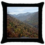 Mountain Scenery Throw Pillow Case (Black)