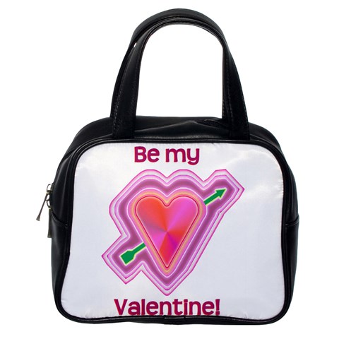 Be My Valentine Classic Handbag (One Side) from UrbanLoad.com Front