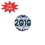 Promote Peace-2010 1  Mini Button (100 pack) 