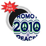 Promote Peace-2010 2.25  Magnet (100 pack) 