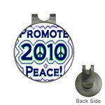 Promote Peace-2010 Golf Ball Marker Hat Clip