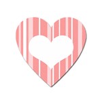 Heart and Stripes Magnet (Heart)