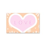 Love Sticker (Rectangular)