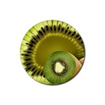 Kiwifruit Rubber Round Coaster (4 pack)
