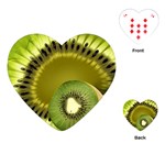 Kiwifruit Playing Cards (Heart)