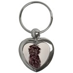 Affenpinscher Dog Key Chain (Heart)