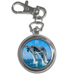 Dolphins Dancing Key Chain Watch