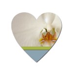 Wedding Orchid Magnet (Heart)