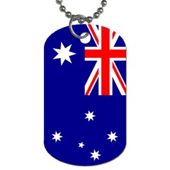 Australia Flag Dog Tag (Two Sides) from UrbanLoad.com Back