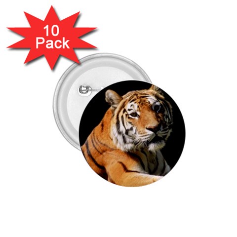 Tiger 0007 1.75  Button (10 pack)  from UrbanLoad.com Front