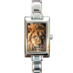 Lion 0008 Rectangular Italian Charm Watch