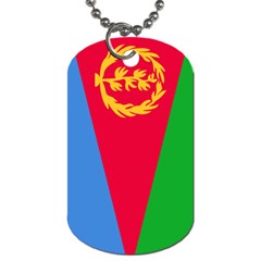 Flag of Eritrea Dog Tag (Two Sides) from UrbanLoad.com Front
