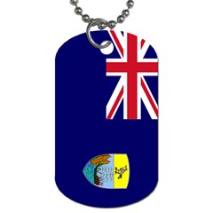 Flag of Saint Helena Dog Tag (Two Sides) from UrbanLoad.com Front