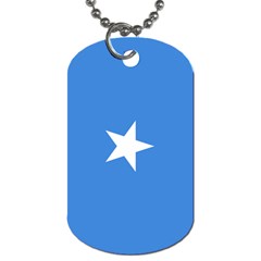 Flag of Somalia Dog Tag (Two Sides) from UrbanLoad.com Back