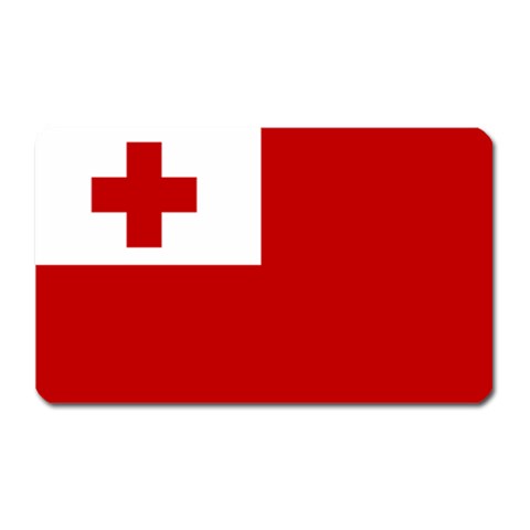 Flag of Tonga Magnet (Rectangular) 3  X 5  from UrbanLoad.com Front
