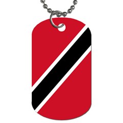 Flag of Trinidad and Tobago Dog Tag (Two Sides) from UrbanLoad.com Front