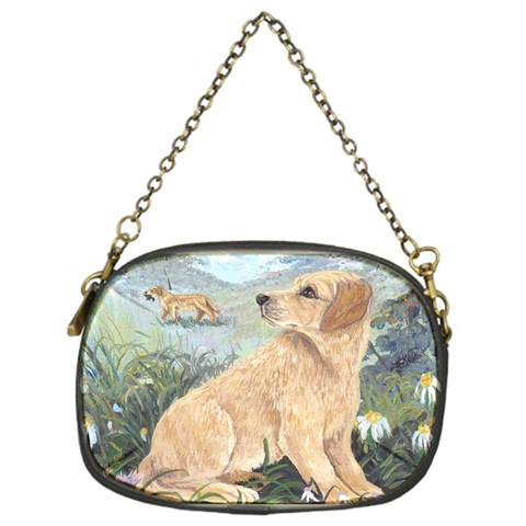 Golden Retriever Chain Purse (One Side) from UrbanLoad.com Front