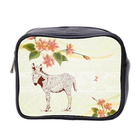Donkey foal Mini Toiletries Bag (Two Sides) from UrbanLoad.com Front