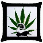 What s that I Smell Throw Pillow Case (Black)