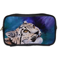 Baby Snow Leopard Toiletries Bag (Two Sides) from UrbanLoad.com Back