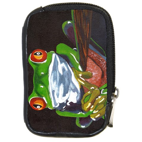 Tree Frog Compact Camera Leather Case from UrbanLoad.com Front