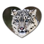Snow Leopard Mousepad (Heart)