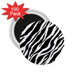 Zebra Skin 1 2.25  Magnet (100 pack) 