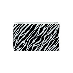 Zebra Skin 1 Cosmetic Bag (Small) from UrbanLoad.com Back