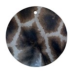 Giraffe Skin Ornament (Round)