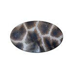 Giraffe Skin Sticker Oval (10 pack)