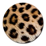 Leopard Skin Round Mousepad