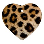 Leopard Skin Ornament (Heart)