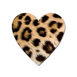 Leopard Skin Magnet (Heart)