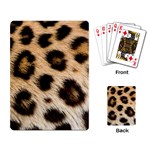Leopard Skin Playing Cards Single Design