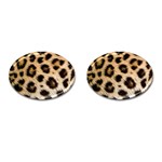 Leopard Skin Cufflinks (Oval)
