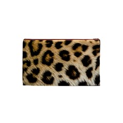 Leopard Skin Cosmetic Bag (Small) from UrbanLoad.com Back