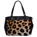 Leopard Skin Oversize Office Handbag (One Side)