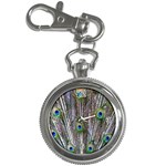 Peacock Feathers 3 Key Chain Watch